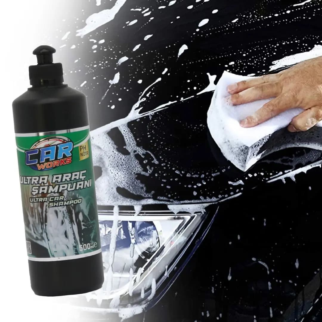 Pure pH Car Shampoo Ph Nötr Araç Şampuanı 500ML